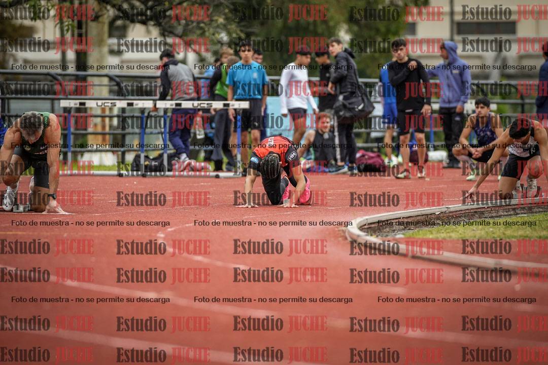 Fotos de los 200 m llanos de varones