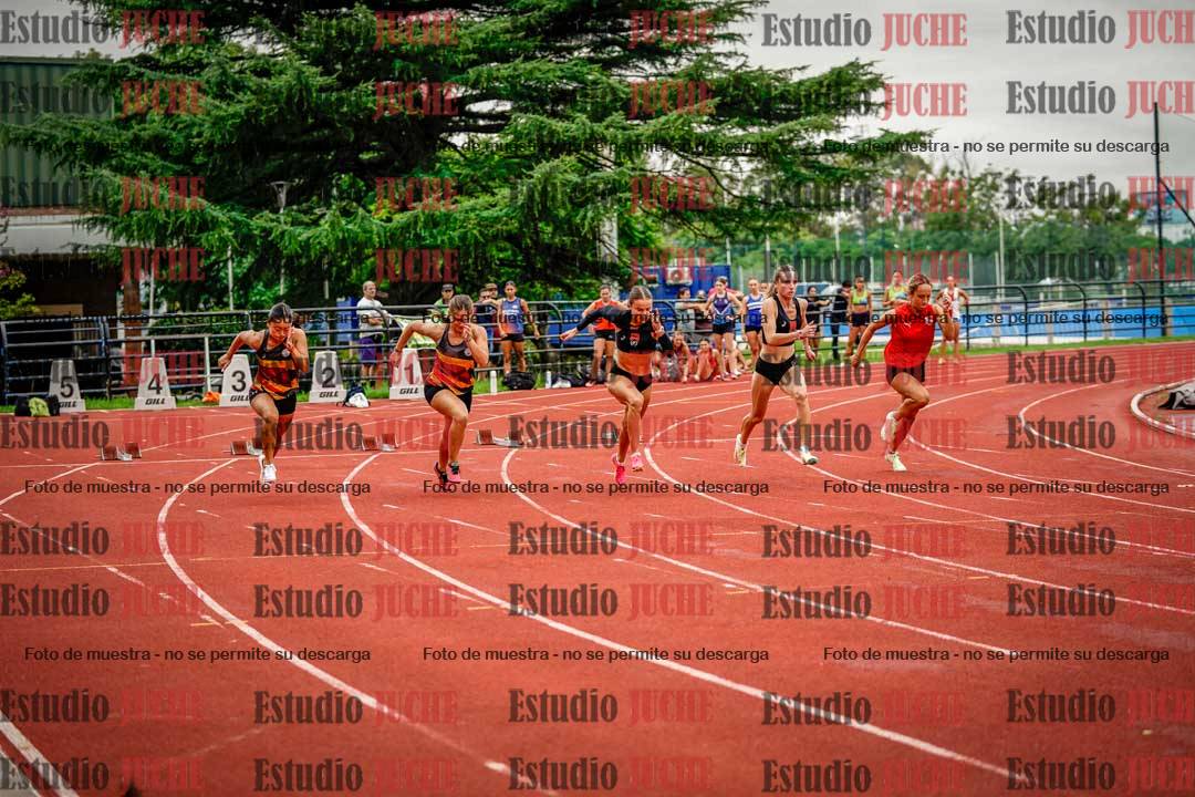 Fotos de los 100 m llanos de mujeres