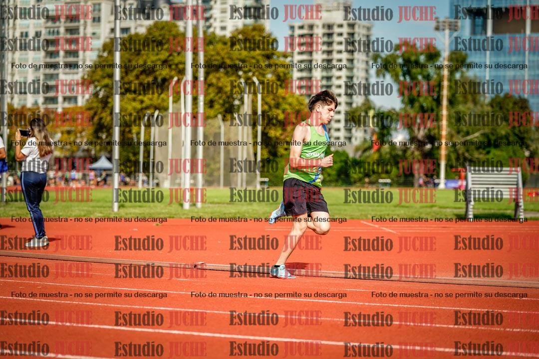 Fotos de los 200 m llanos de varones