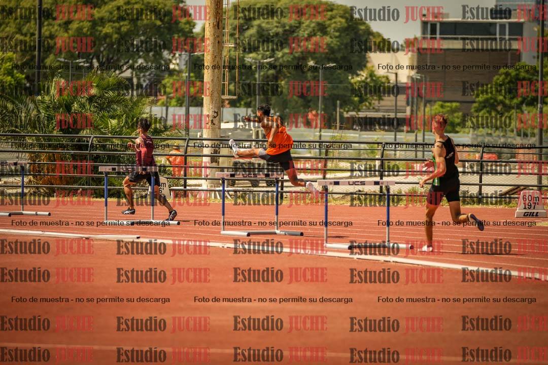 Fotos de los 400 m con vallas de varones