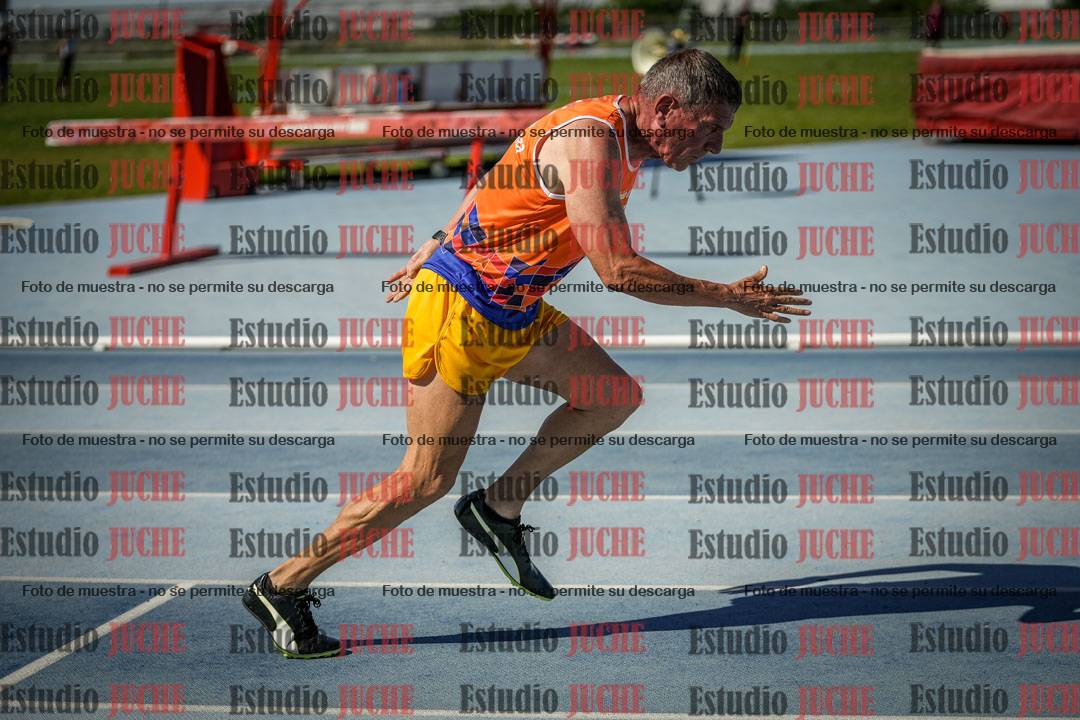 Fotos de los 400 m llanos de varones