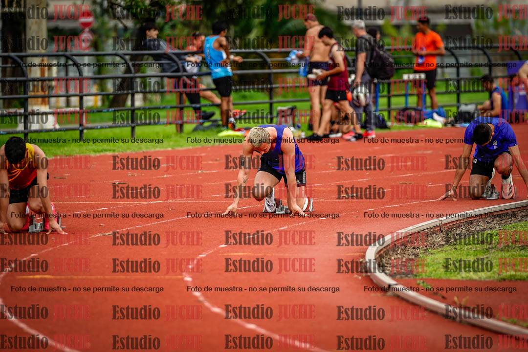 Fotos de los 200 m de varones