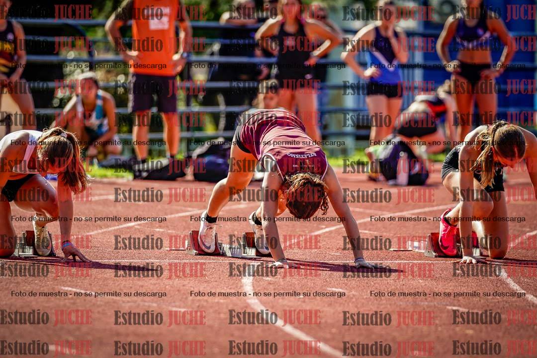 Fotos de los 100 m llanos de mujeres