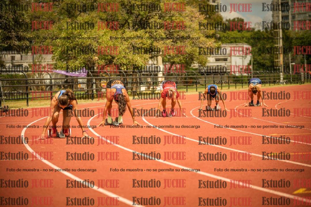 Fotos de los 200 m llanos de mujeres - combinadas 4