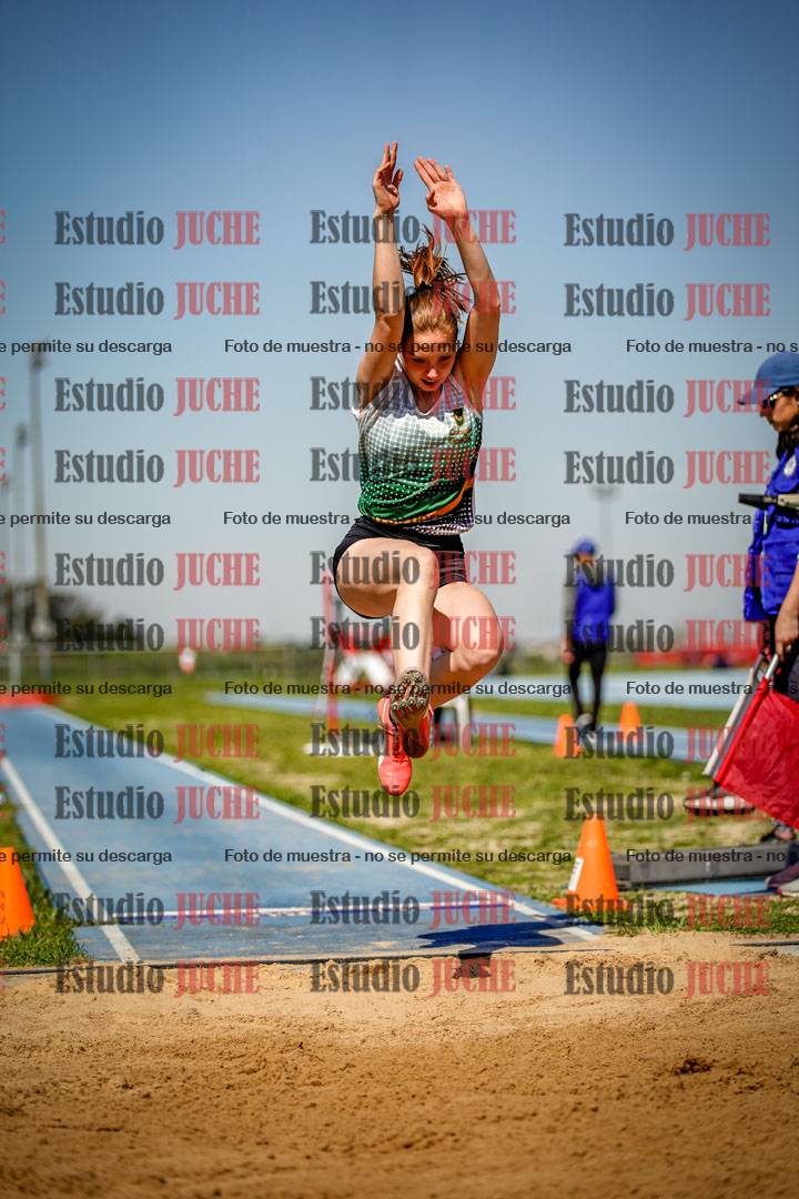 Fotos del salto en largo de mujeres - heptatlón 5