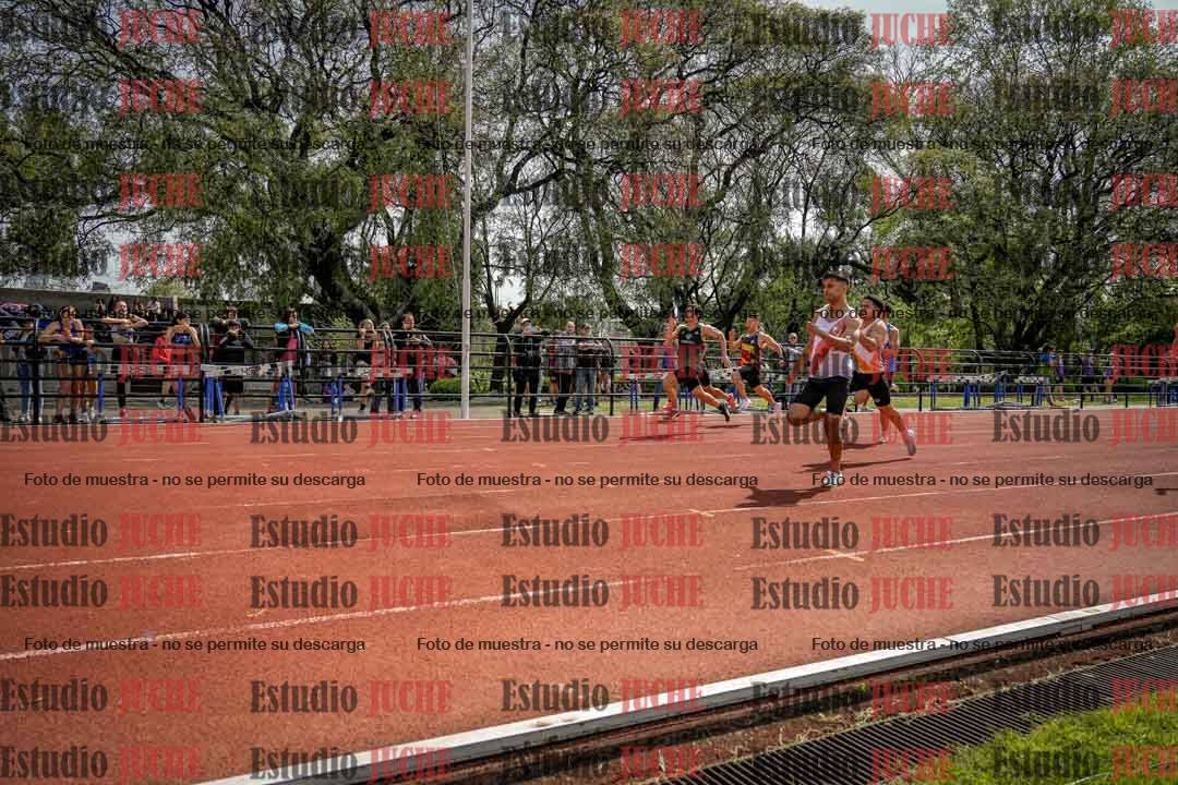 Fotos de los 100 m de varones