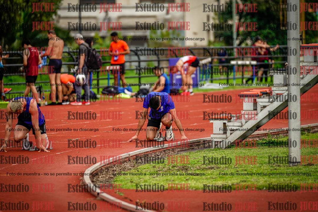 Fotos de los 200 m de varones