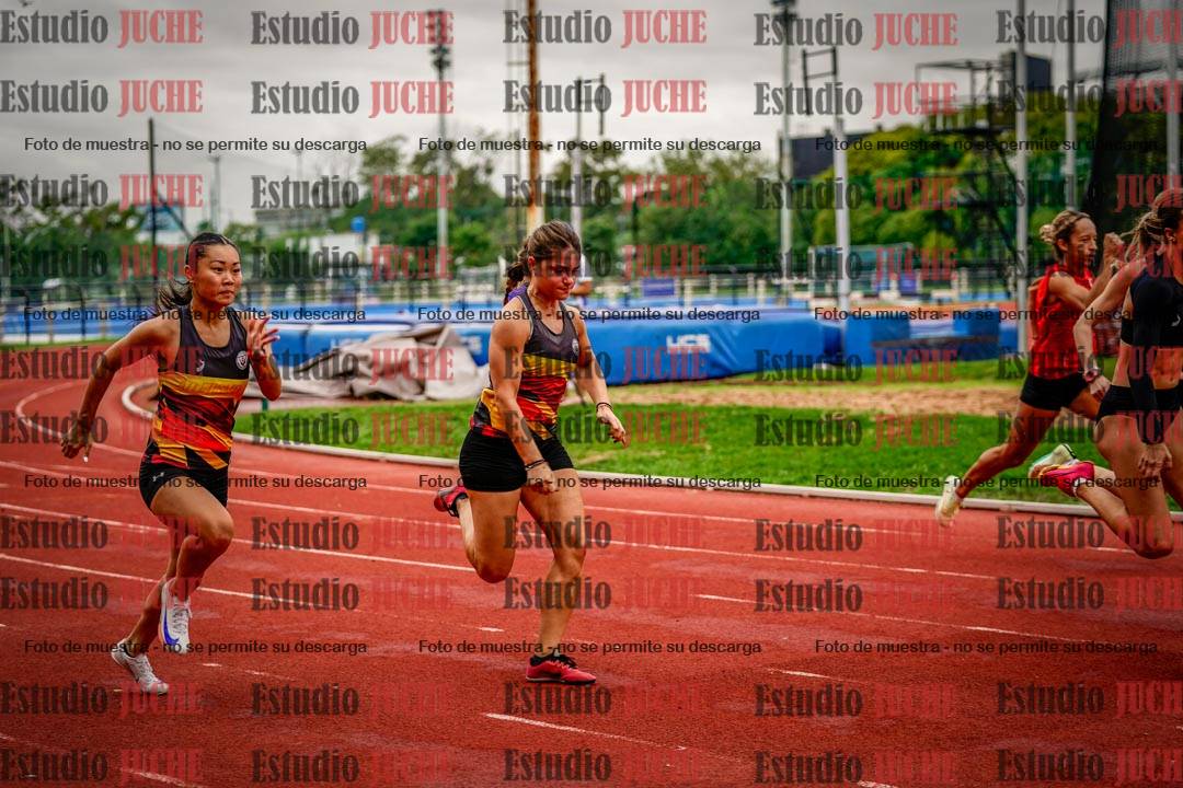 Fotos de los 100 m llanos de mujeres
