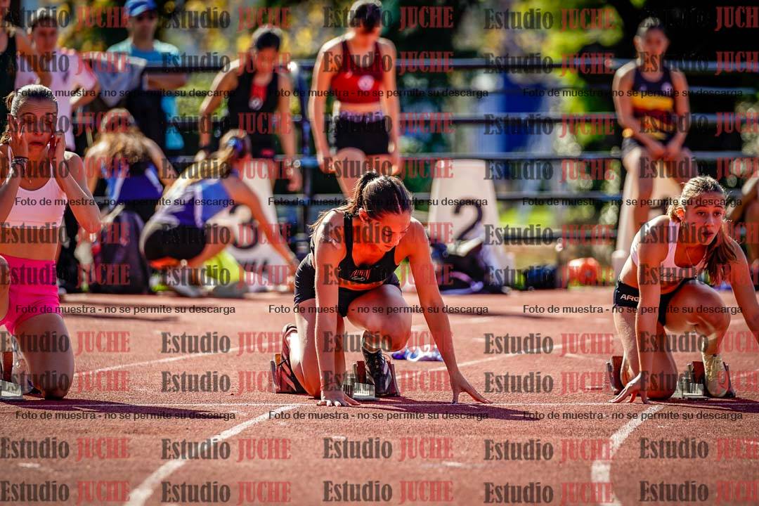 Fotos de los 100 m llanos de mujeres