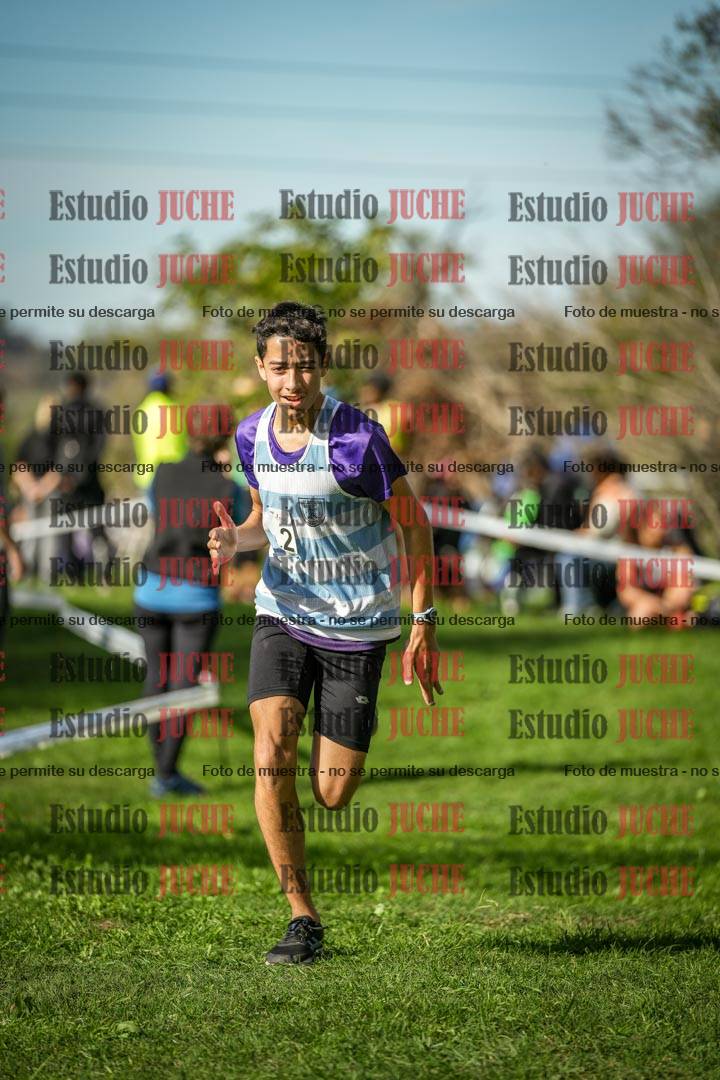 Fotos de la llegada del cross de 3000 m