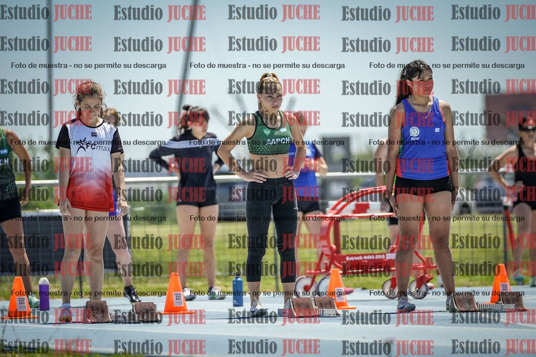Fotos de los 100 m llanos de mujeres