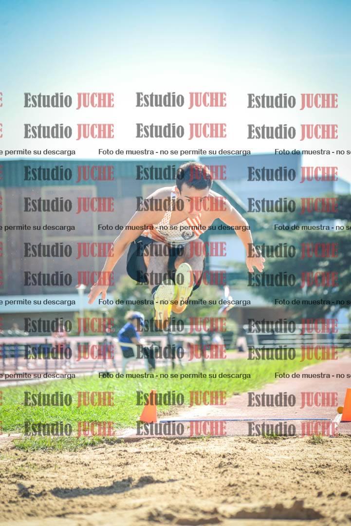 Fotos del salto en largo de varones