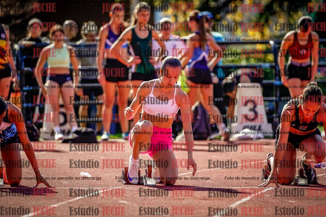 Fotos de los 100 m llanos de mujeres