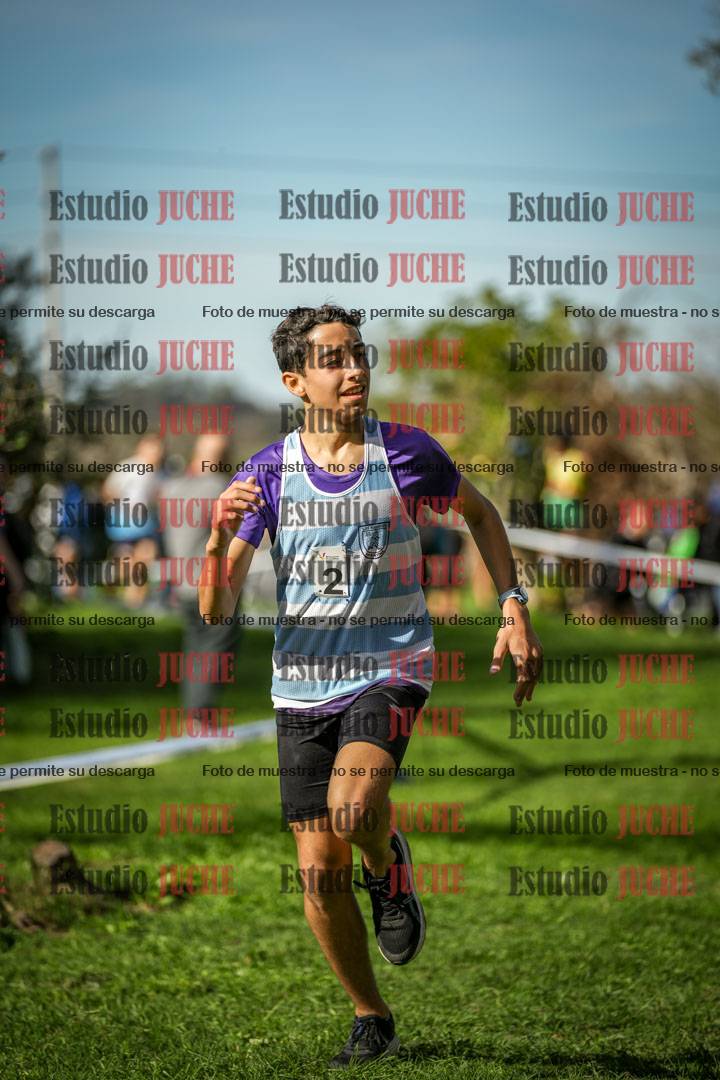 Fotos de la llegada del cross de 3000 m