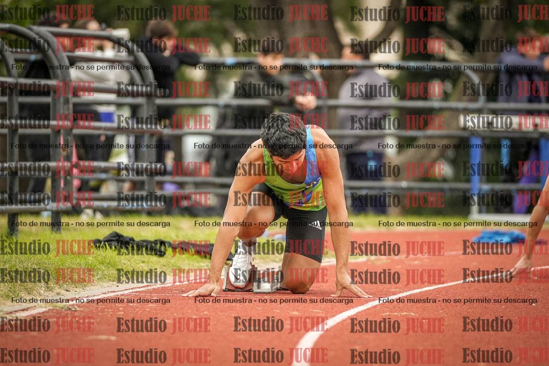 Fotos de los 200 m llanos de varones
