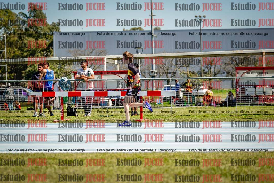 Fotos de los 100 m llanos de varones