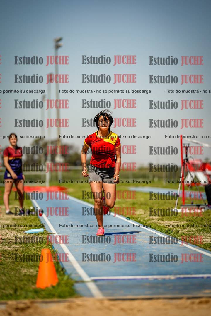 Fotos del salto en largo de mujeres - heptatlón 5