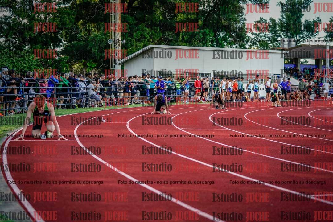 Fotos de los 400 m llanos de varones