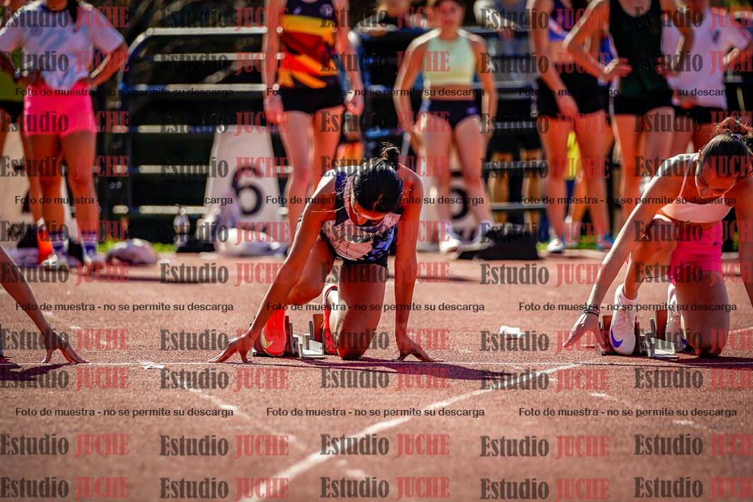 Fotos de los 100 m llanos de mujeres