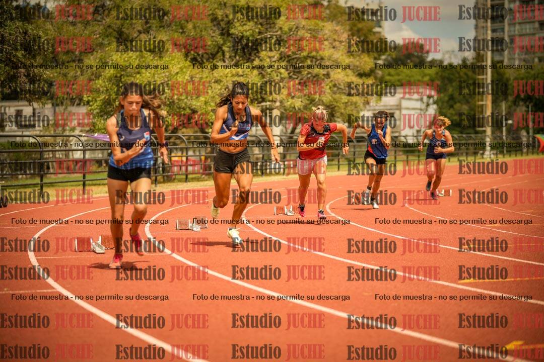 Fotos de los 200 m llanos de mujeres - combinadas 4