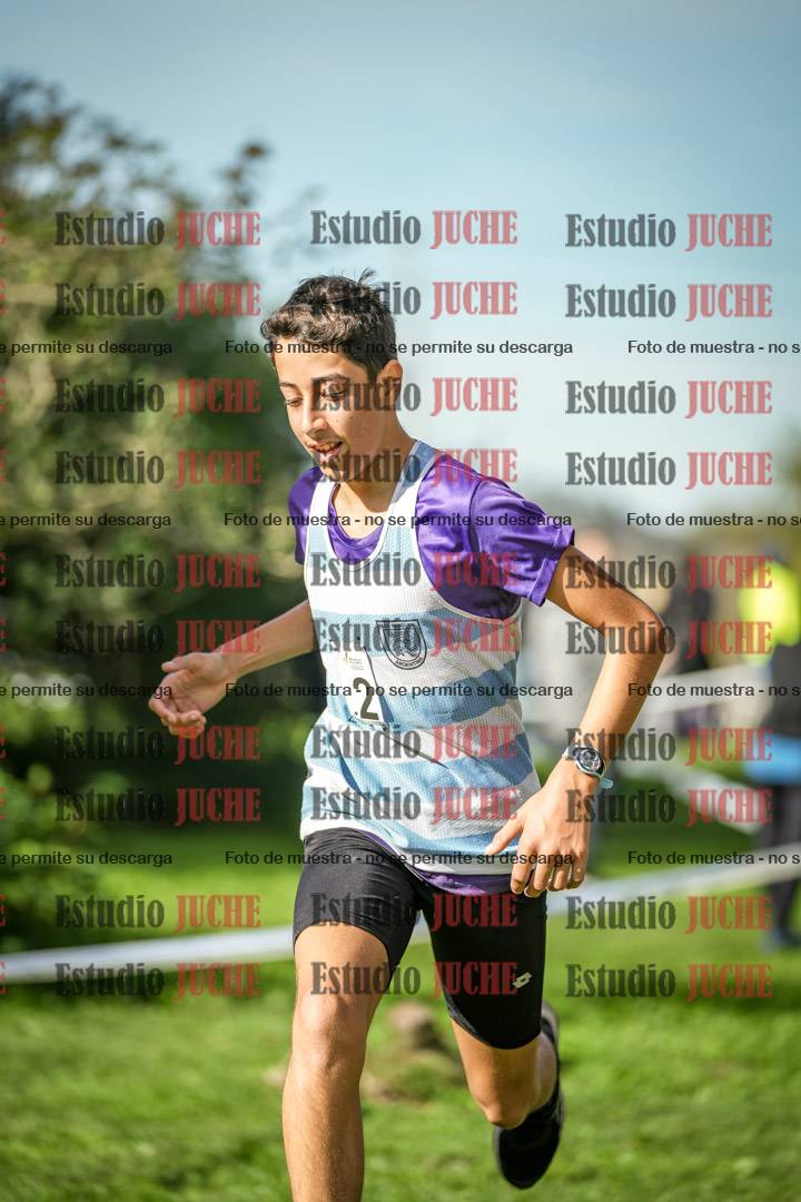 Fotos de la llegada del cross de 3000 m