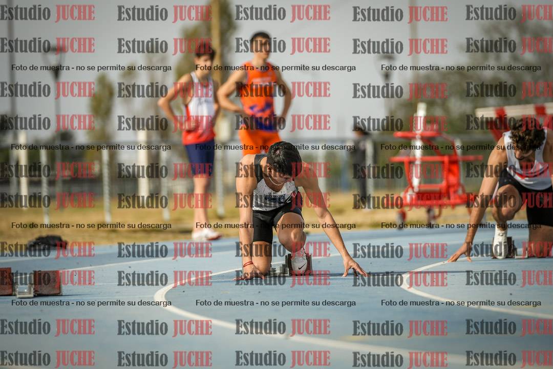 Fotos de los 200 m llanos de varones