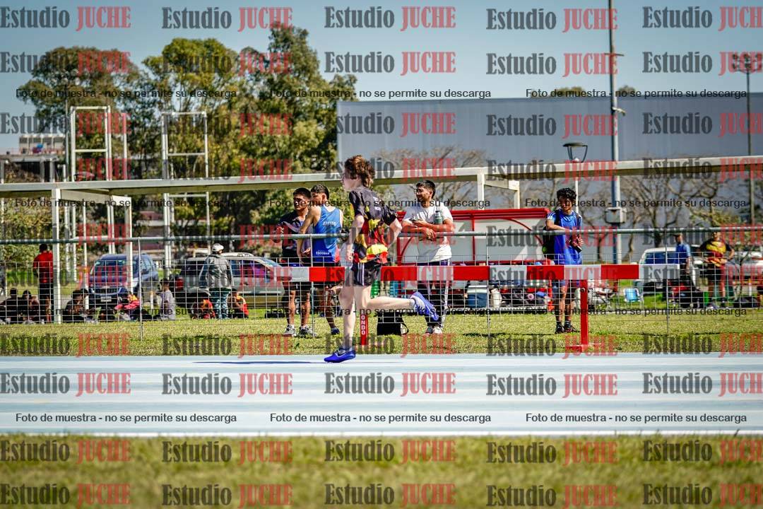 Fotos de los 100 m llanos de varones