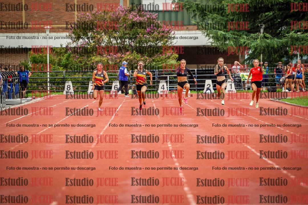 Fotos de los 100 m llanos de mujeres