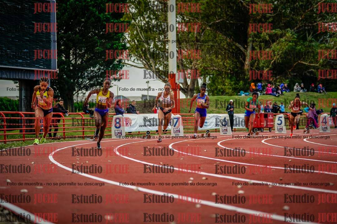 Fotos de los 200 m llanos de mujeres - FINAL