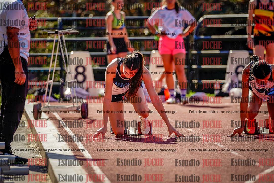 Fotos de los 100 m llanos de mujeres