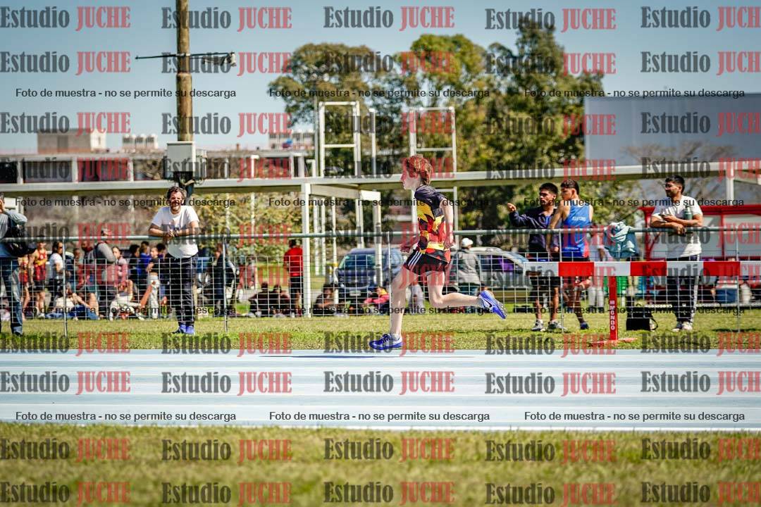 Fotos de los 100 m llanos de varones