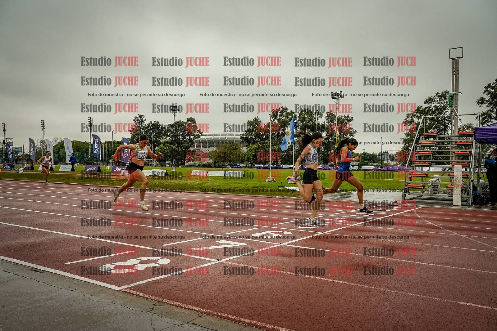 Fotos de los 400 m de mujeres