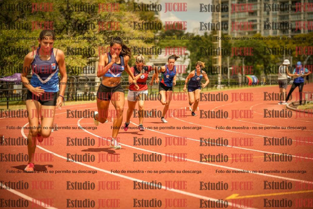 Fotos de los 200 m llanos de mujeres - combinadas 4