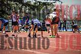Fotos de los 100 m llanos de varones