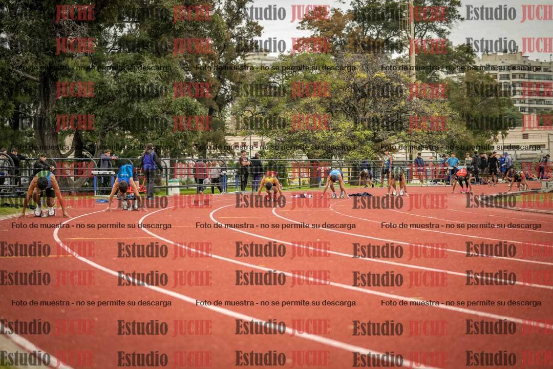 Fotos de los 200 m llanos de varones
