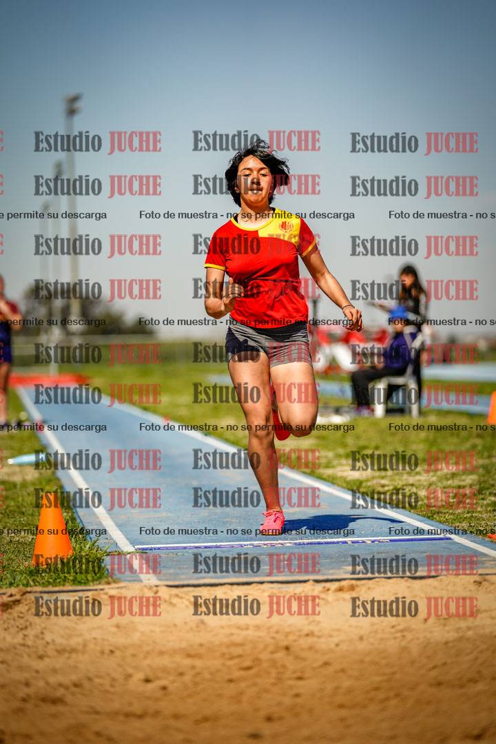 Fotos del salto en largo de mujeres - heptatlón 5