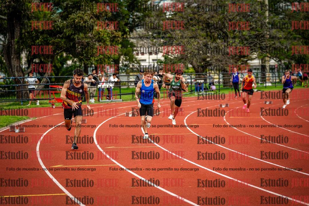 Fotos de los 200 m de varones