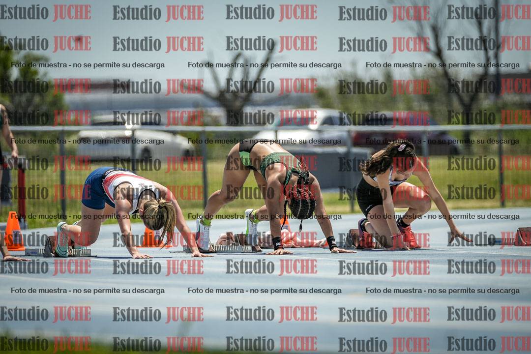 Fotos de los 100 m llanos de mujeres