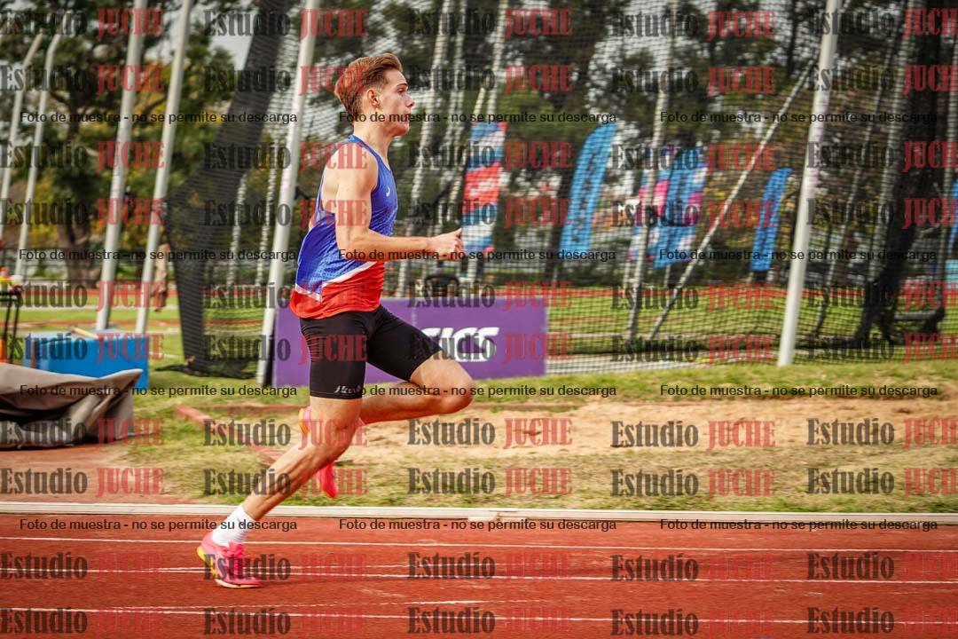Fotos de los 400 m llanos de varones