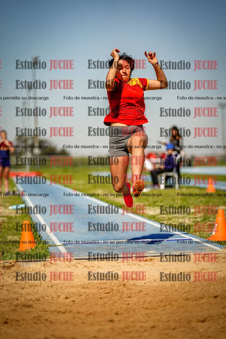 Fotos del salto en largo de mujeres - heptatlón 5