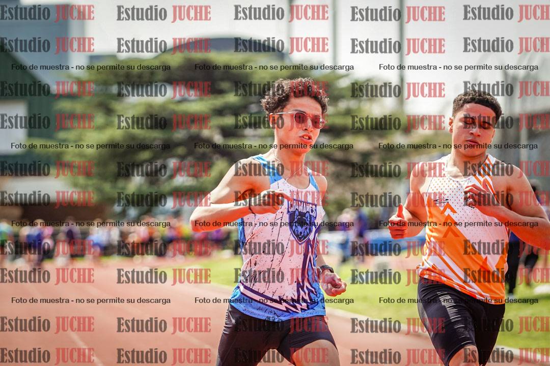 Fotos de los 100 m de varones