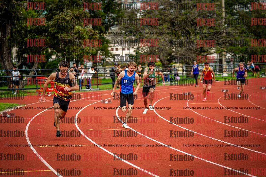 Fotos de los 200 m de varones