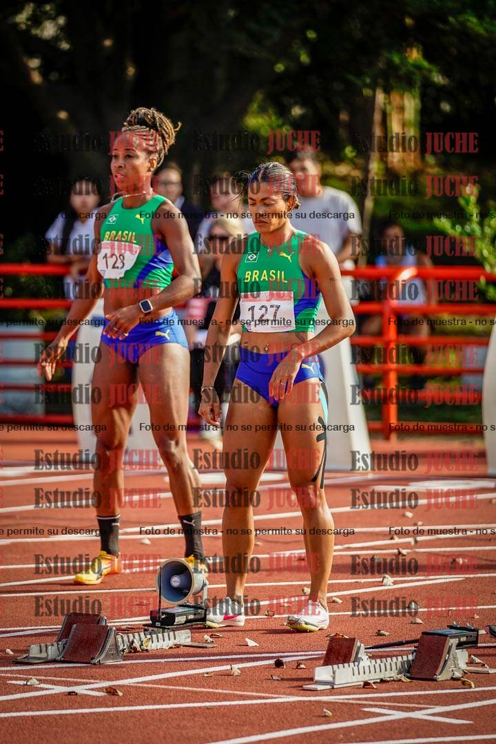 Fotos de los 100 m de mujeres - FINAL