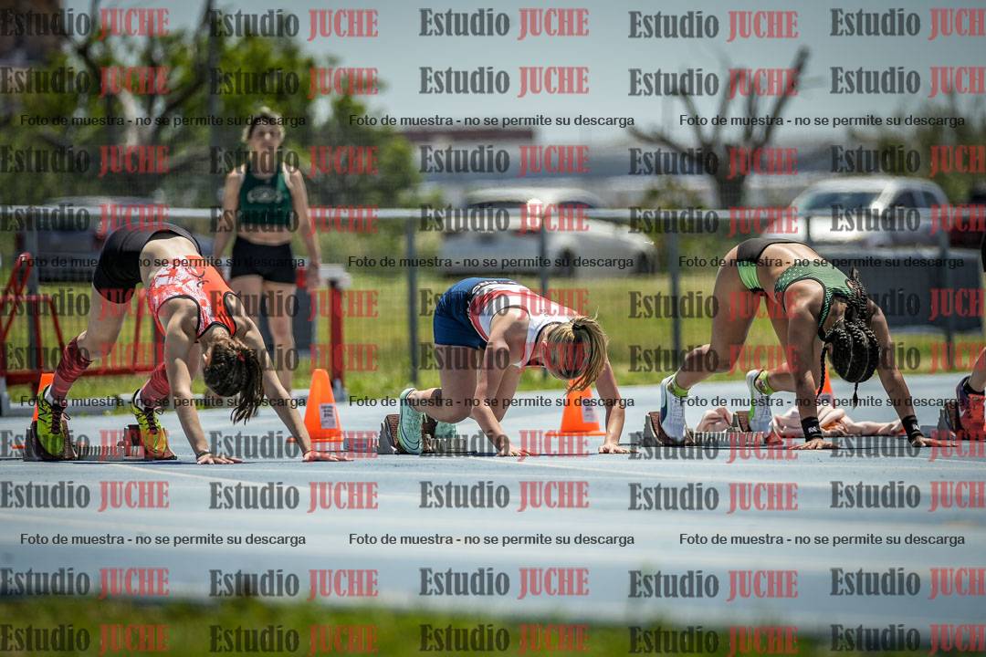 Fotos de los 100 m llanos de mujeres