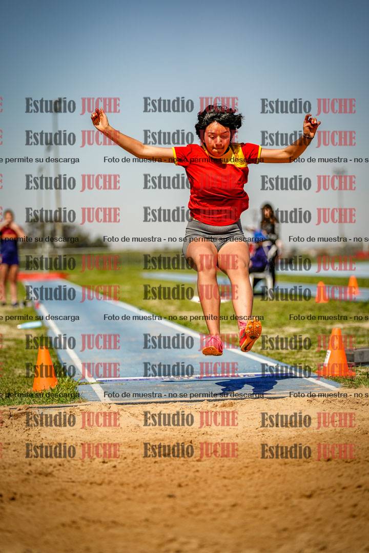 Fotos del salto en largo de mujeres - heptatlón 5