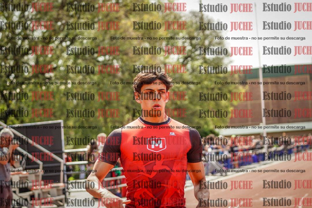 Fotos de los 100 m de varones