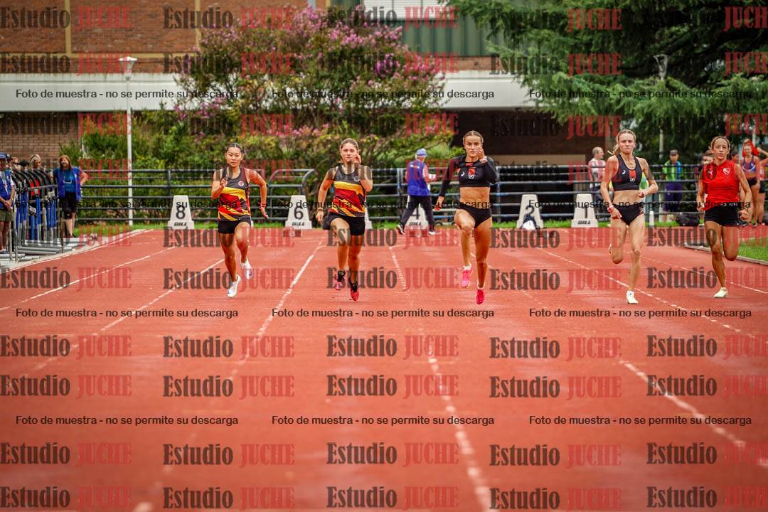 Fotos de los 100 m llanos de mujeres