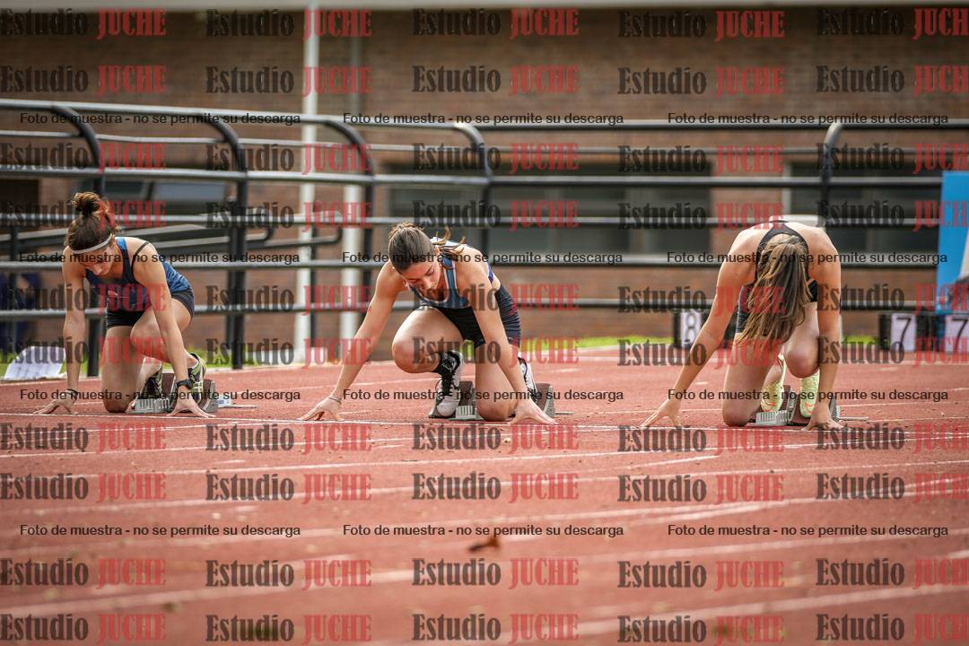 Fotos de los 100 m llanos de mujeres