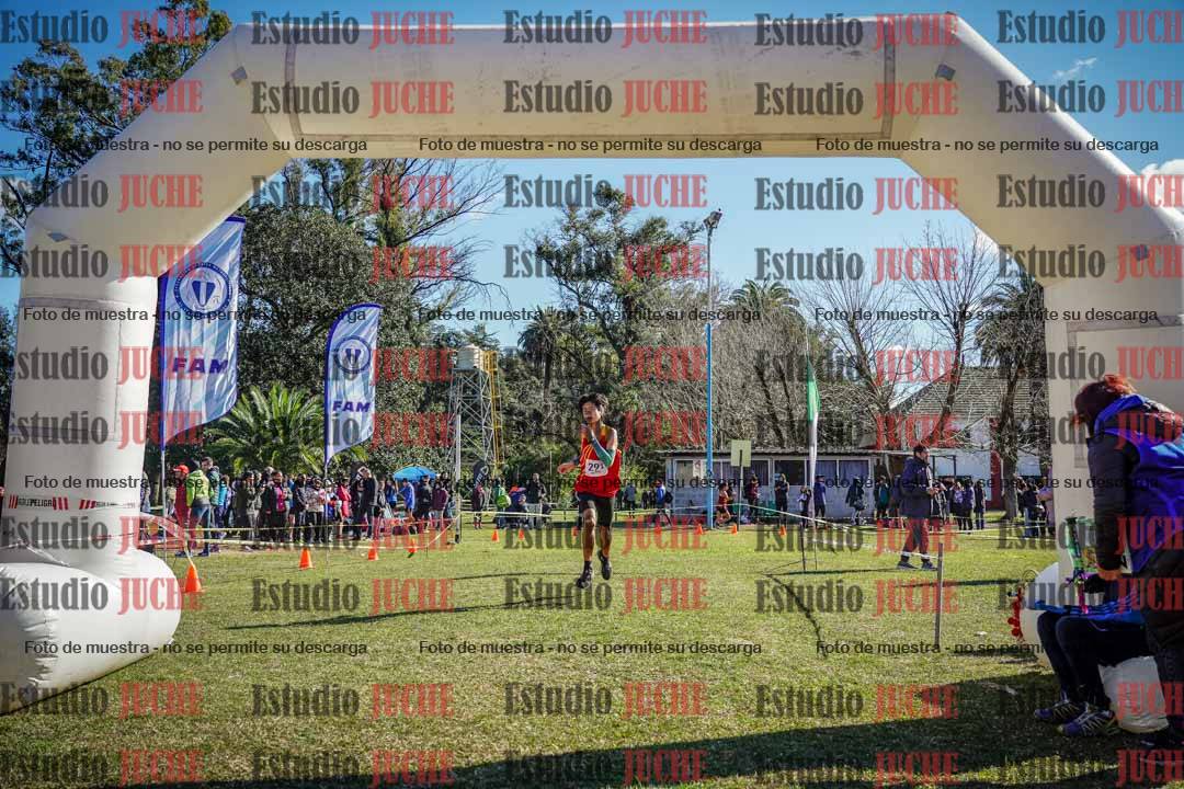Fotos de la llegada del cross de 3000 m