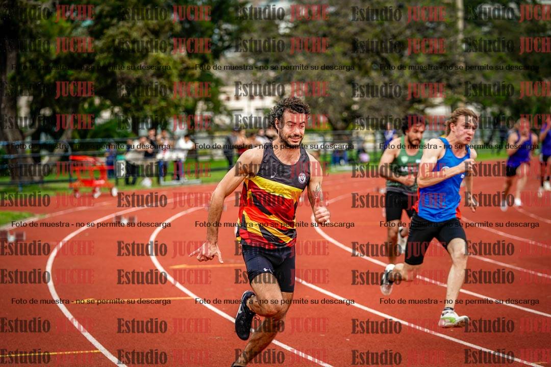 Fotos de los 200 m de varones
